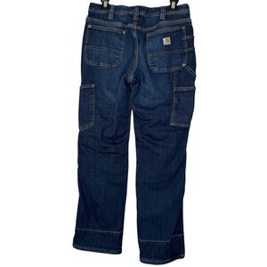 |EUC| CARHARTT Roscoe Fleece Lined Relaxed Fit Jeans (Short)